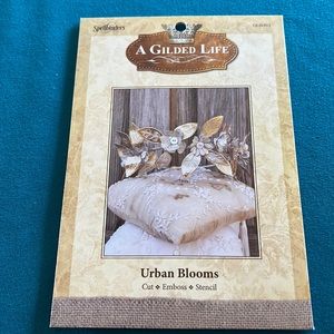 NWT A Gilded Life “Urban Blooms” dies by Spellbinders